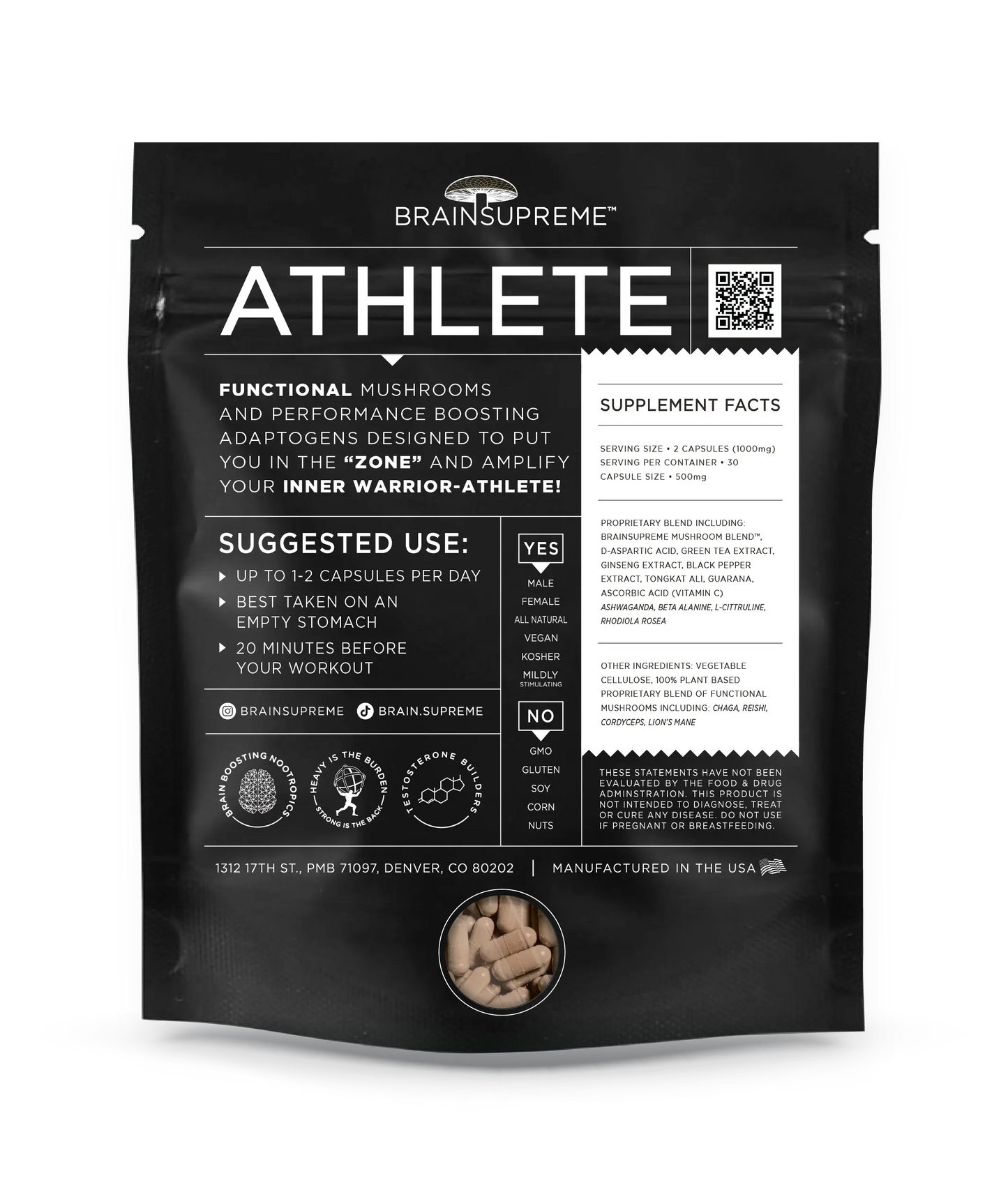 ATHLETE - BRAINSUPREME