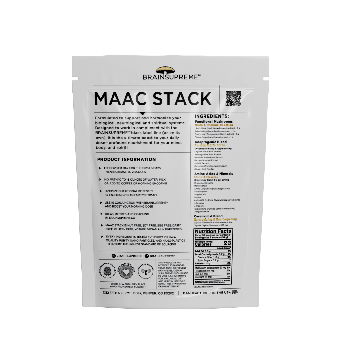 MAAC Stack BRAINSUPREME