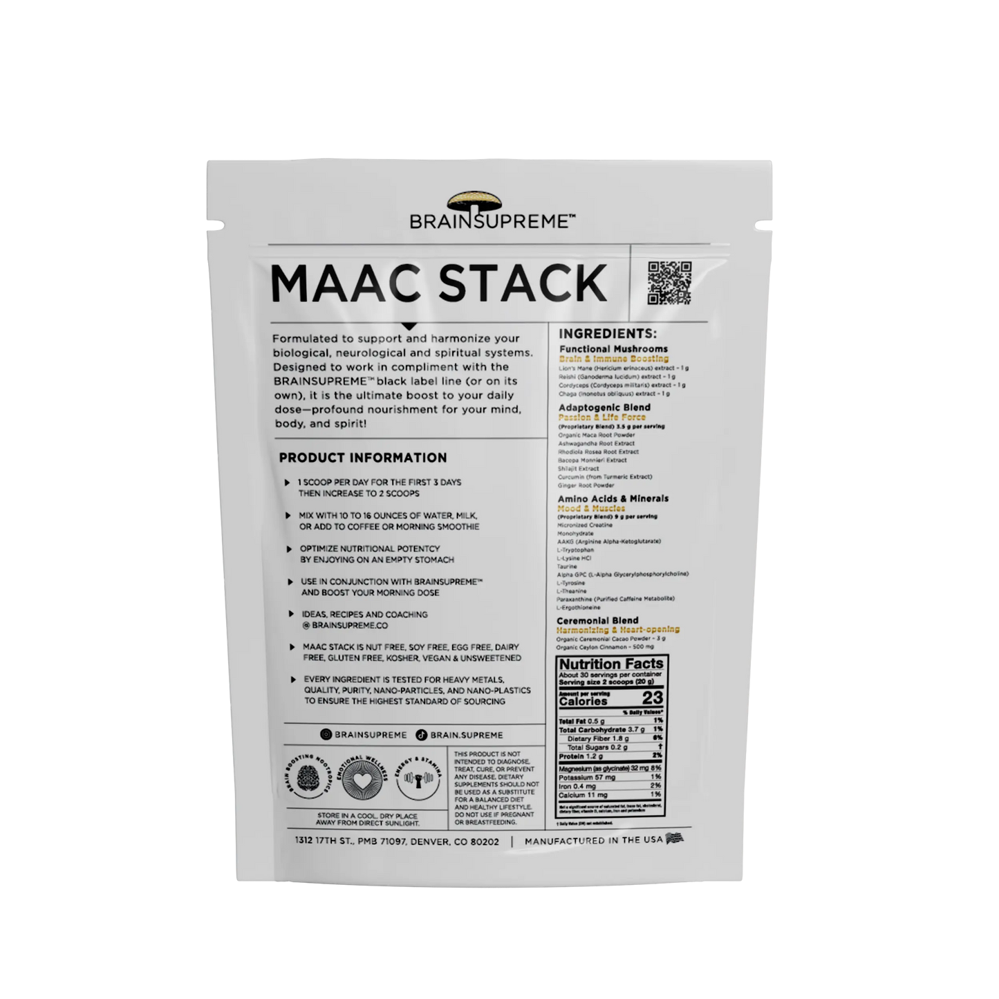 MAAC Stack BRAINSUPREME