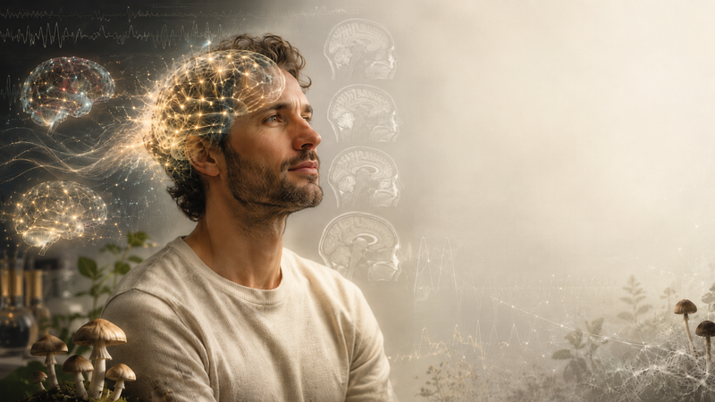 Your Brain Physically Changes After Psˆlocybˆn. Here's What Scientists Just Discovered. BRAINSUPREME