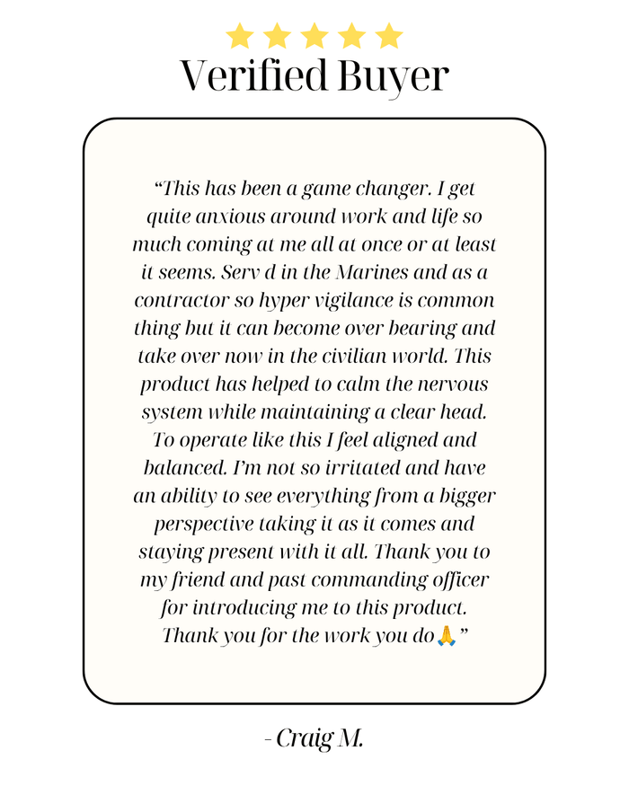 Customer testimonial