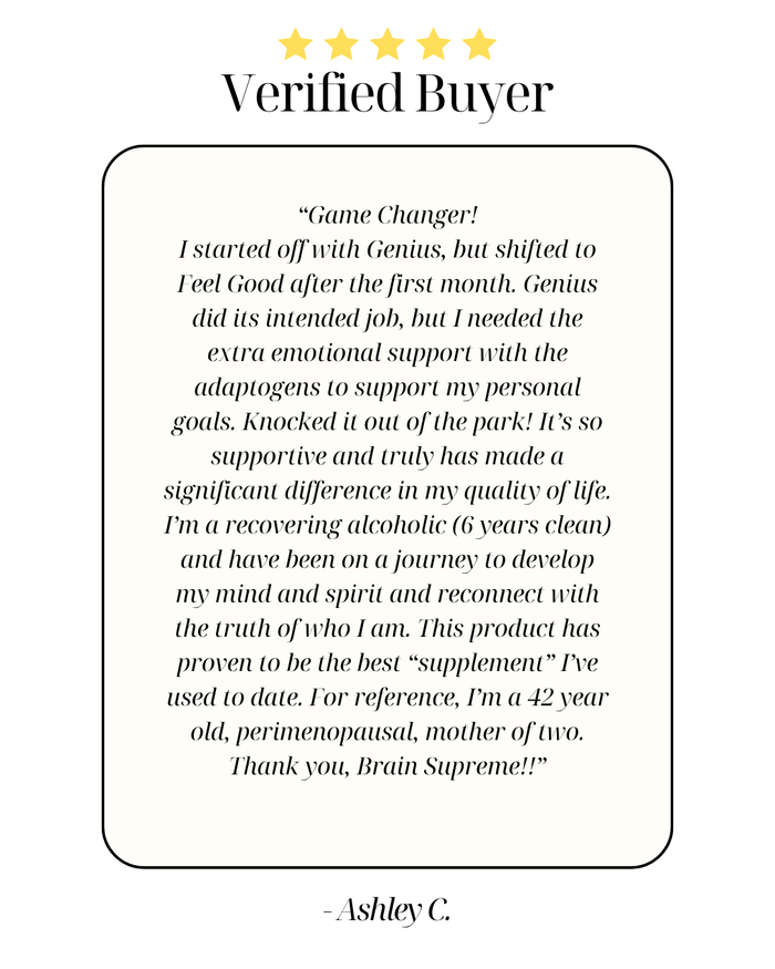 Customer testimonial