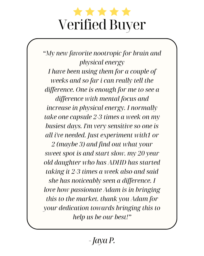 Customer testimonial